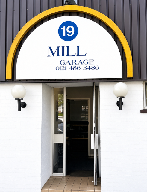 Mill Garage Entrance
